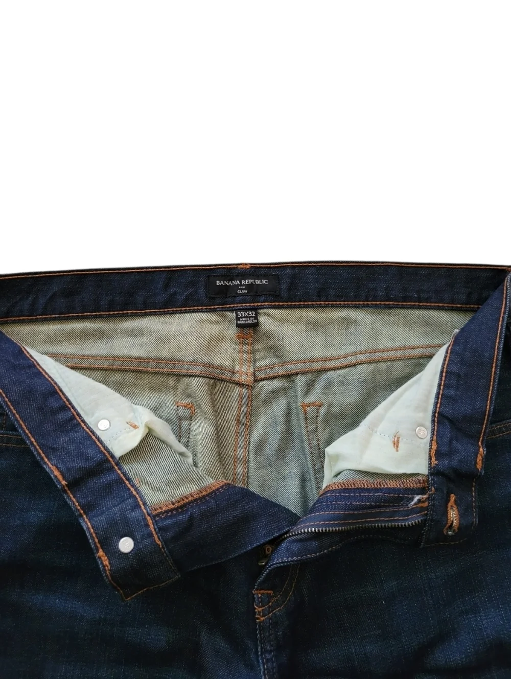 Banana Republic Slim Jeans in Dark Blue Wash